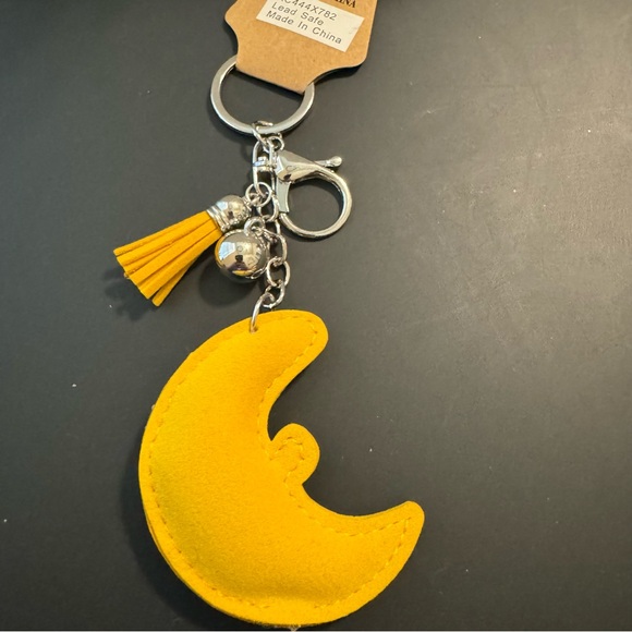 NWT Celestial Jeweled Keychain Clip - Picture 4 of 11